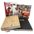 Grande arte offset hardcover hard photo book stampa